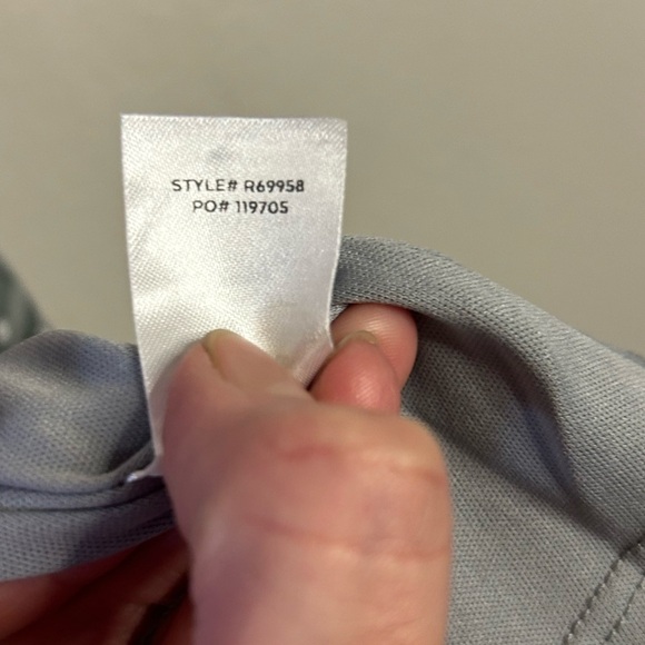 Lulu’s Spot in My Heart Sage Polka Dot Cowl Neck Dress - Picture 5 of 5